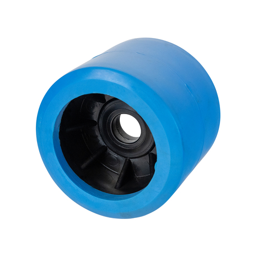 Wobble Roller Smooth Blue 72x112mm x 22mm Bore