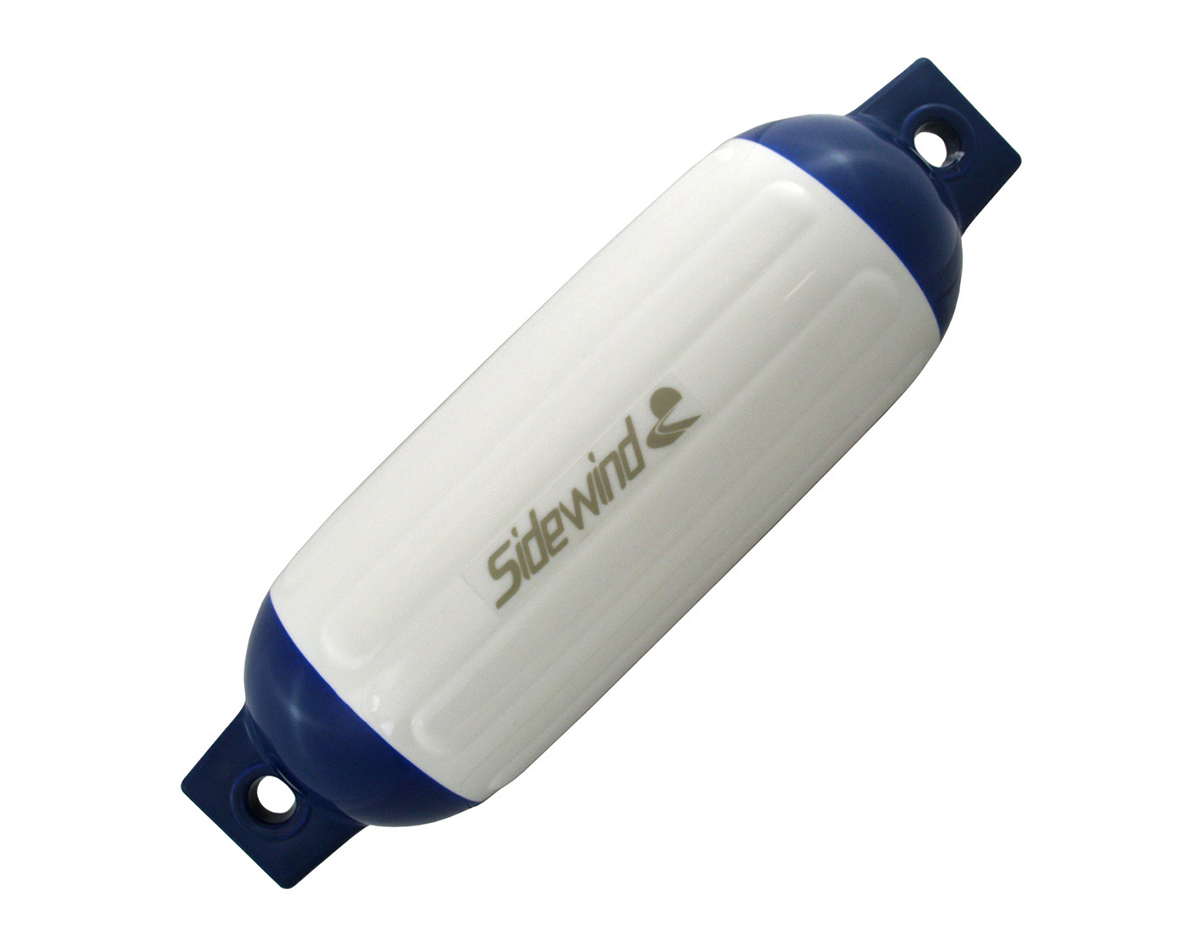 Sidewind R-Series Fenders White with Blue Tops