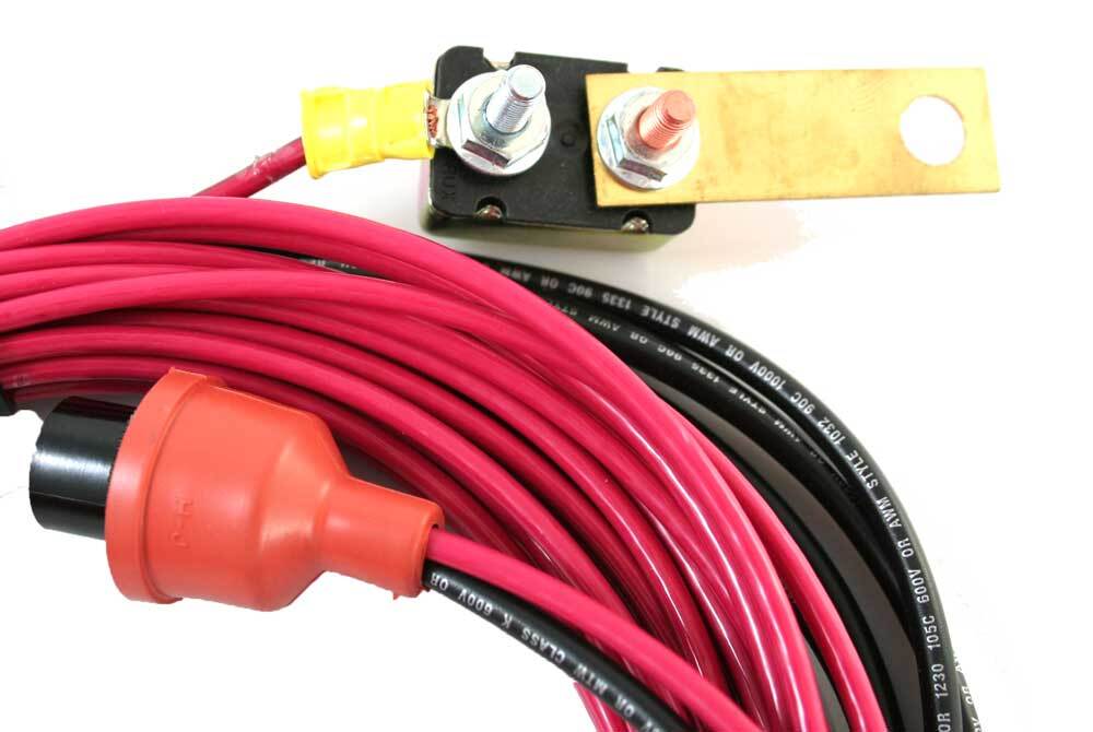 Wiring Harness Plug & 30amp Circuit Breaker - Powerwinch