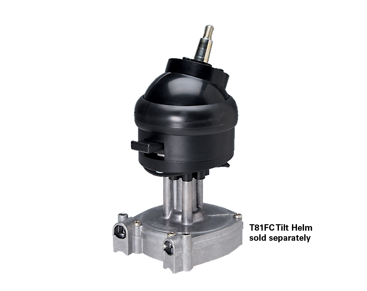 T81FC Single Cable Helm with X52 Tilt Mechanism (sold separately)