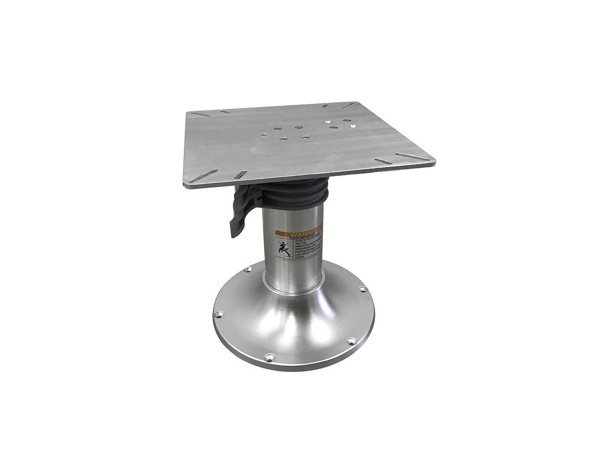 Table Pedestal Adjustable Gas Rise - Lowest Setting 330mm