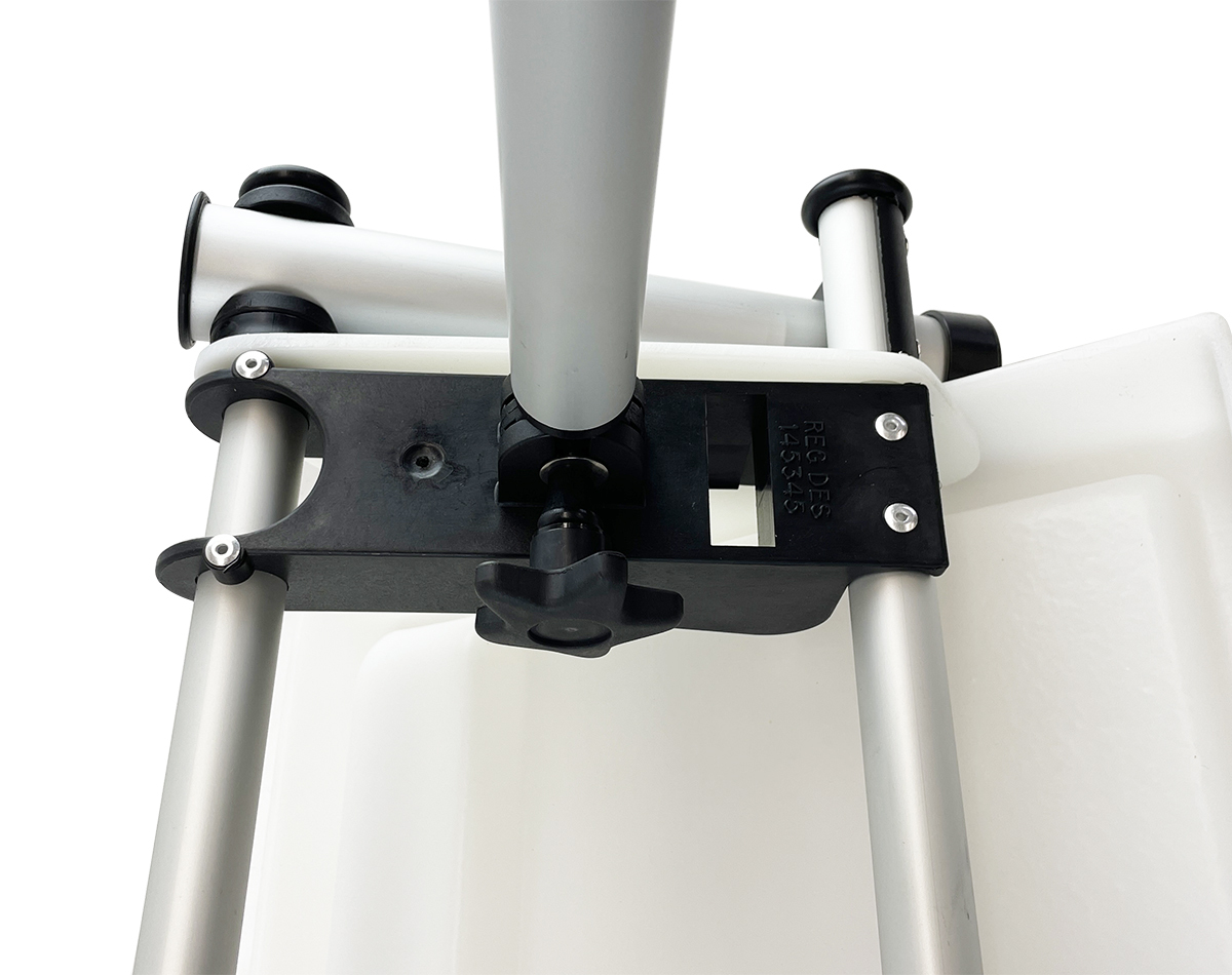 Adjustable rod holder mounts