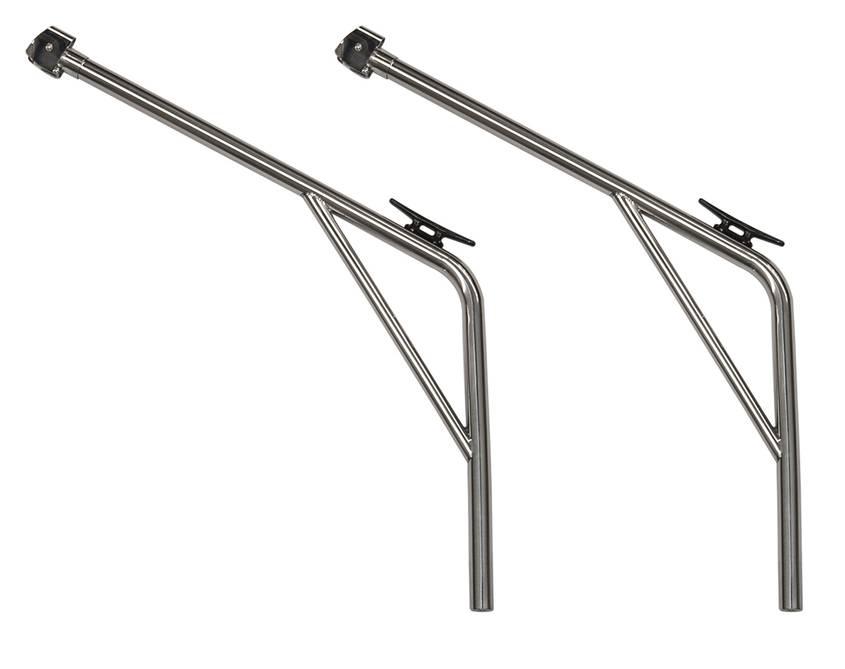 Swivelling Davits Stainless Steel Pair