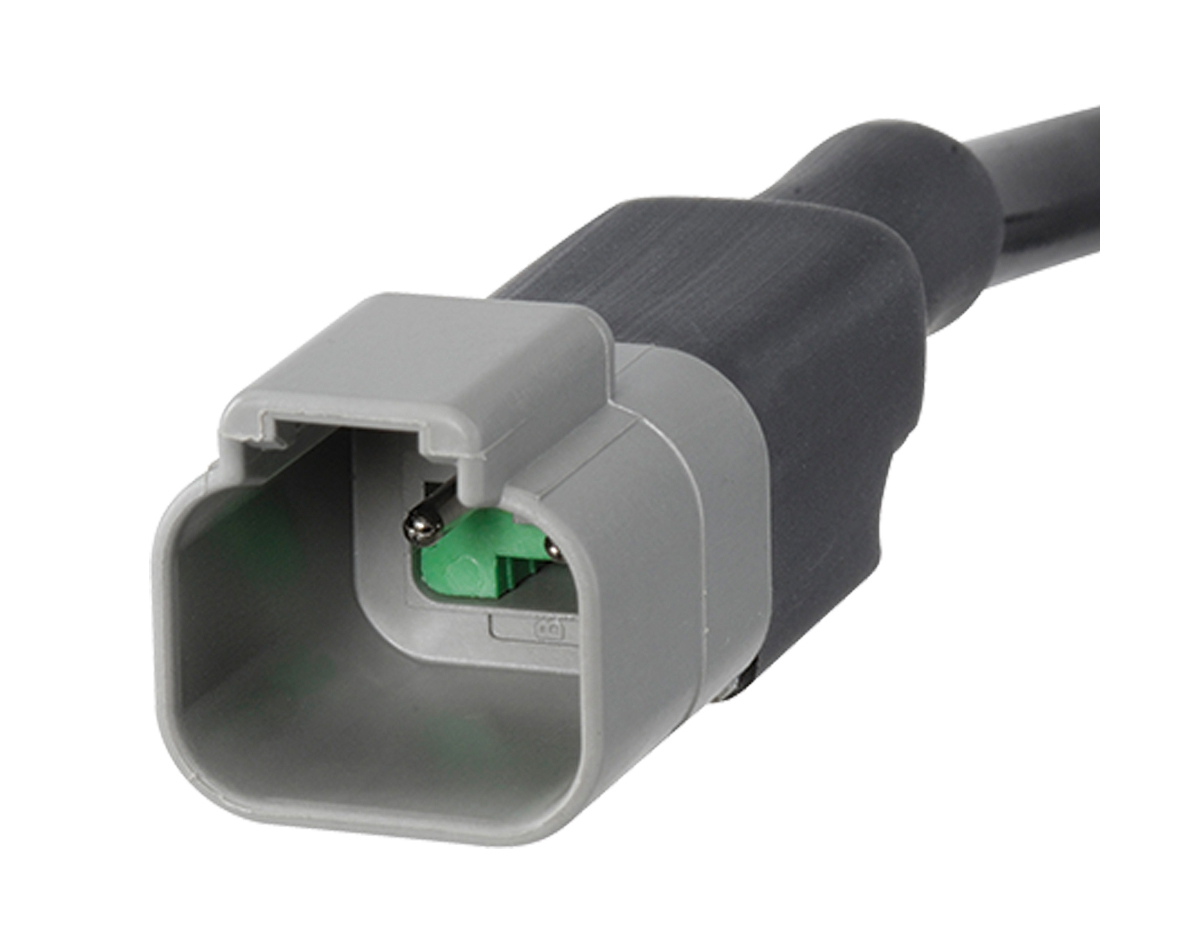 Pre-wired weatherproof DT connector
