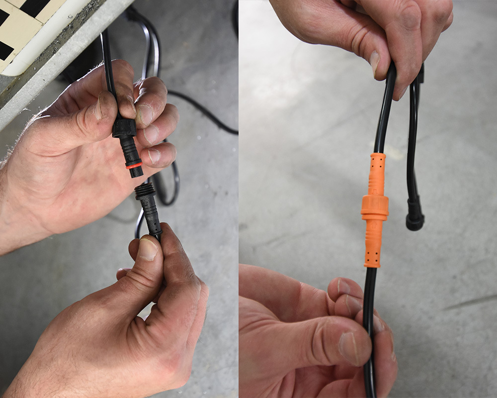 Plug & Play Waterproof connectors