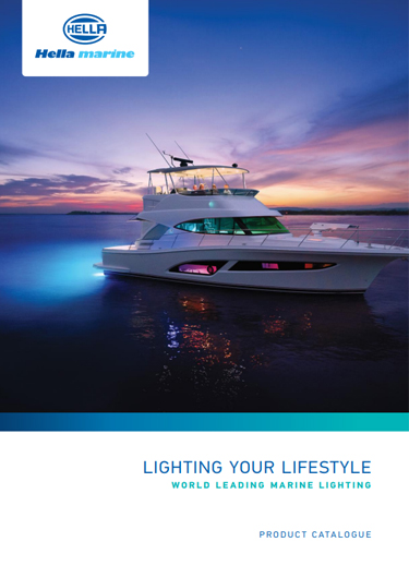 Hella Marine Product Catalogue 2025 cover