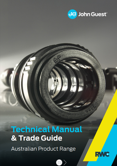 John Guest Technical Manual and Trade Guide 2025 cover