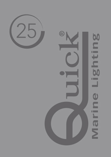 Quick Lighting Catalogue 25th Edition cover