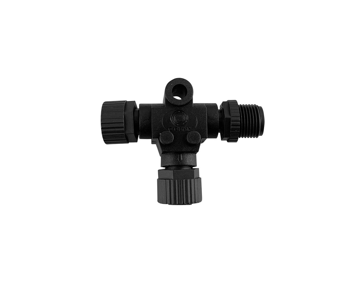 Connecteur NMEA 2000 T M12 Femelle-femelle | IP67 | Pour Réseau Bateau | Compatible Garmin, Lowrance