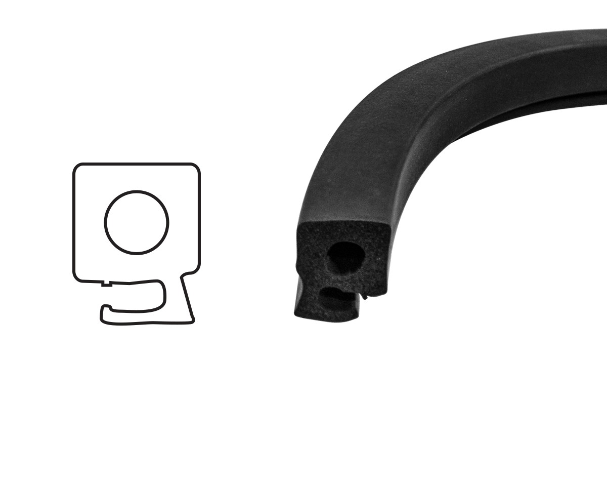 Bomar Replacement Gasket Seal for 2000 Series High Profile Extruded Hatches