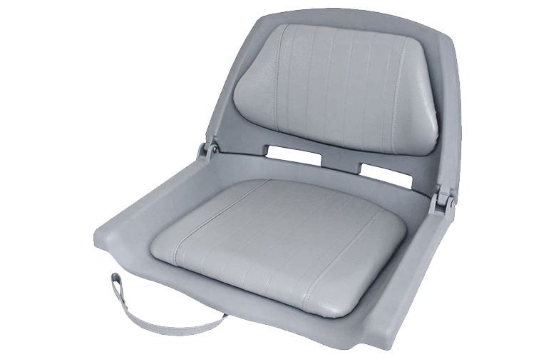 Explorer Boat Seat Grey Shell with Grey Cushion