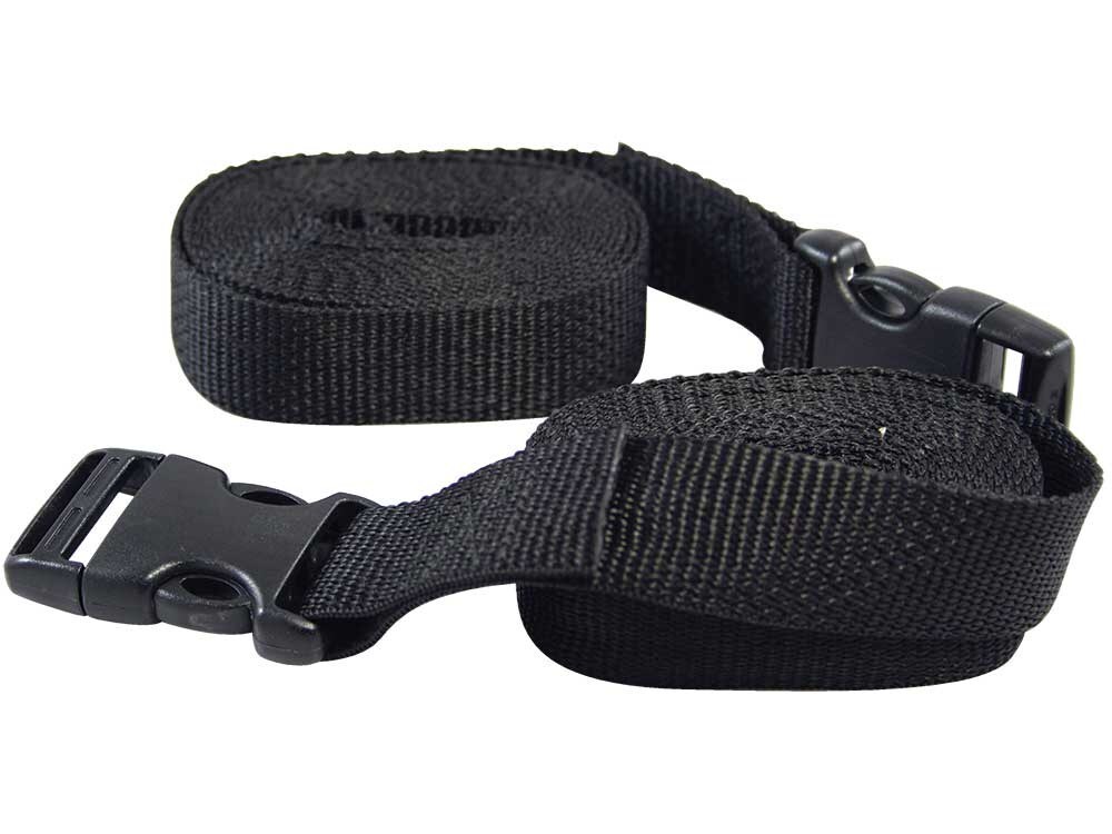 Tie Down Light Duty Side Release Buckle 25mm x 2.5m Pair - Just Straps