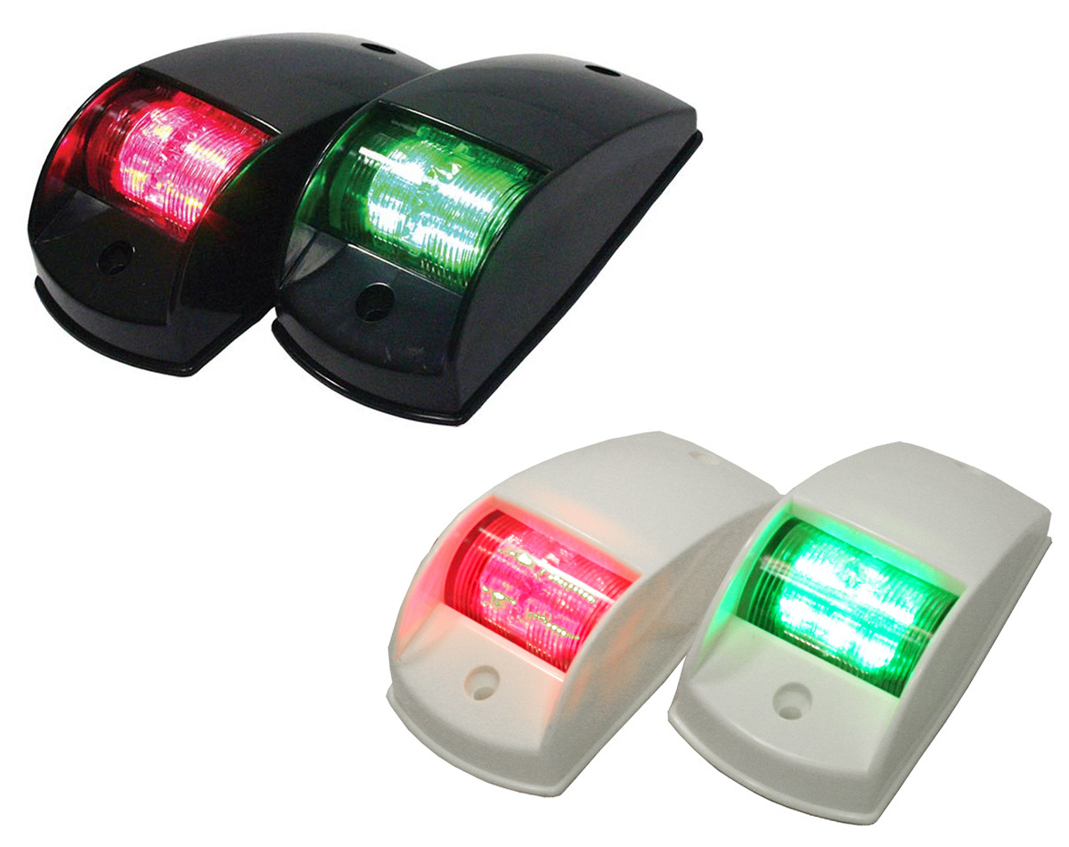 Side Mount LED Port and Starboard Light Pair 