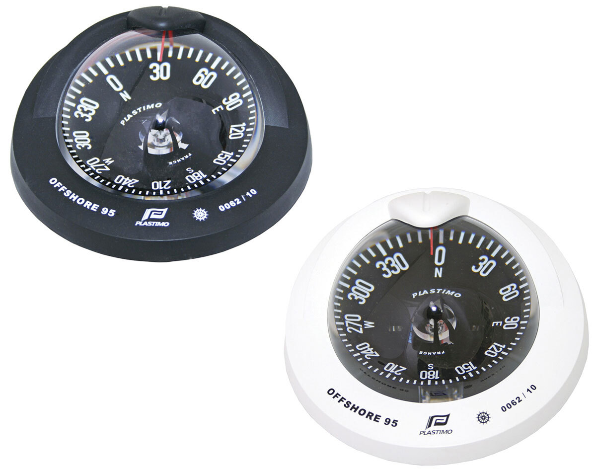 Offshore 95 Powerboat Compass Flush Mount Flat Card