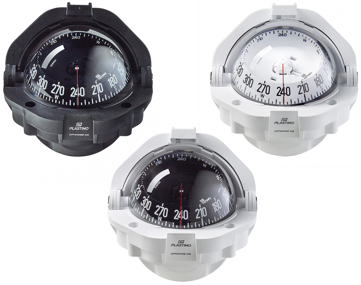 Offshore 105 Powerboat Compass Flush Mount Conical Card