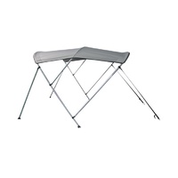 4 Bow 1300 - 1.5m - 1.7m Grey Canopy Top