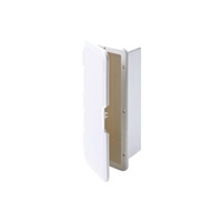 Storage Case White Plastic with Door 370x120x100mm