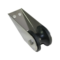 Bow Roller Stainless Steel - 170x57mm
