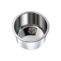 Sink Stainless Steel Round 260x260x180mm