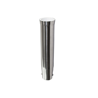 Weld-On Rod Holder Stainless Steel Polished Finish