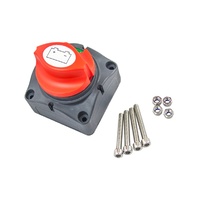 Single Battery Isolator Switch with Removable Knob