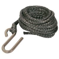 Winch Rope 5mm x 5m with 'S' Hook