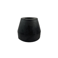 Rubber Transom Roller - Tapered Cap 63x77mm