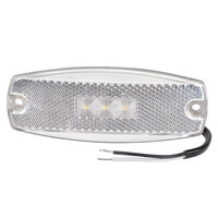 Narva 17 LED White Front End Marker Lamp with Reflector