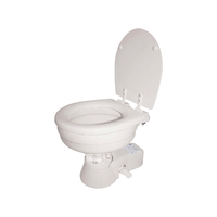 Quiet Flush Electric Toilet - Salt Water Flush 12-24v