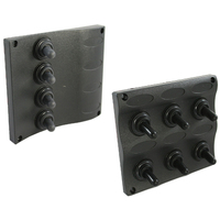 Water Resistant Switch Panels with Fuse
