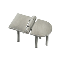 Cast Stainless Steel External Hinge with Stud