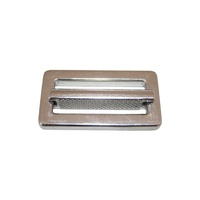 Stainless Steel Webbing Buckle with Sliding Bar