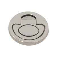 Pull Ring - Flush Round S/Steel