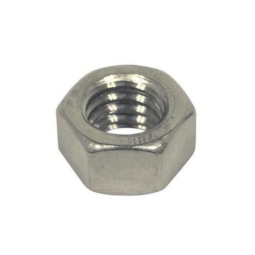 3/16'' BSW Hex Nuts Stainless 304-Grade Pk of 12