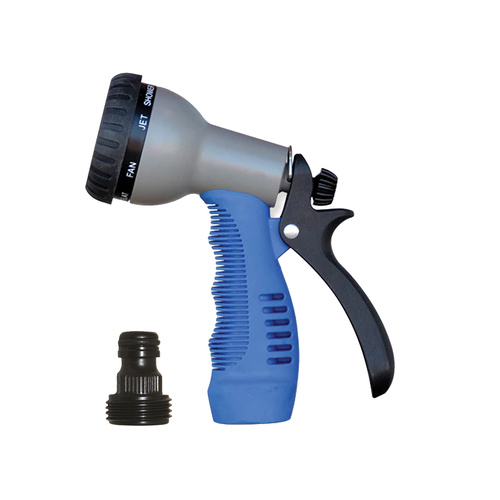 HoseCoil Plastic Hose Gun with 9 Pattern Spray Head