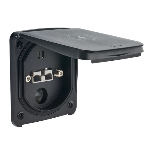 Scanstrut Roam Series Multi Power Outlet 12V Dual USB-C Anderson 50A SAT