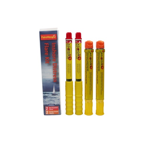 Inshore Flare Kit WA 2 Orange 2 Red