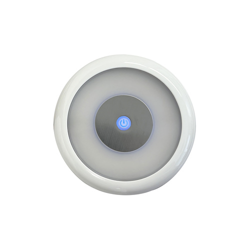 Round LED Cabin Light with Dimmable Touch Switch 130mm