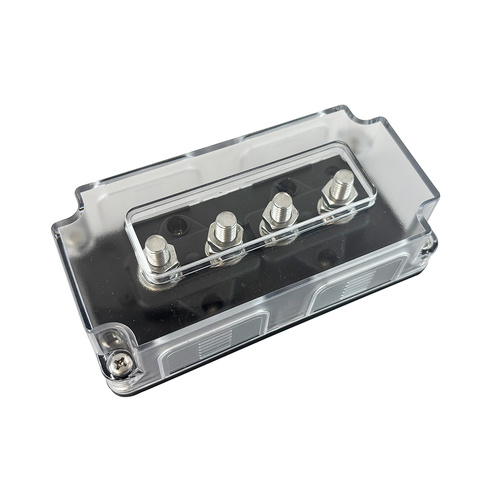 Heavy Duty Insulated Terminal Stud Box with Clear Cover