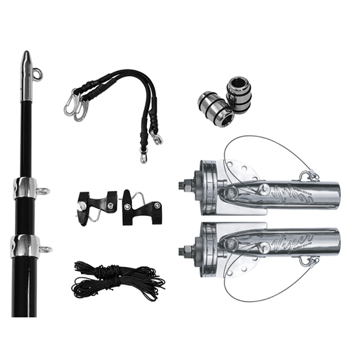 Viper X-Treme Telescopic Removable Side Mount Outrigger Bundle