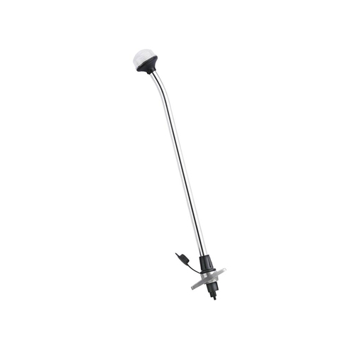 Light Pole 360 Degree LED with Stainless Steel Plug-In Base 600mm