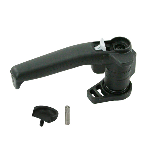 Bomar External & Internal Locking Hatch Handle with Stay Left