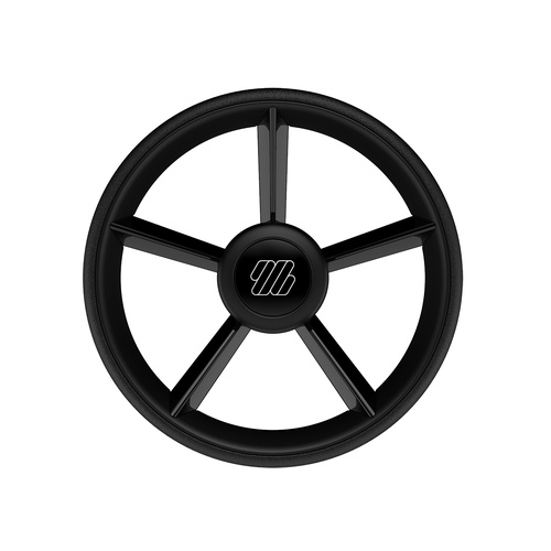 Steering Wheel V76 Glossy Black 320mm