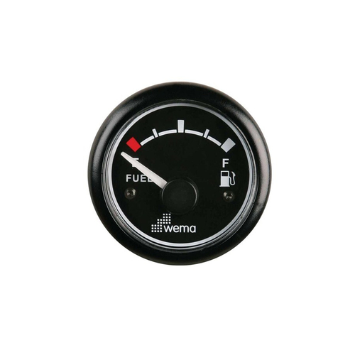Wema Fuel Level Gauge Black 0-190 Ohm