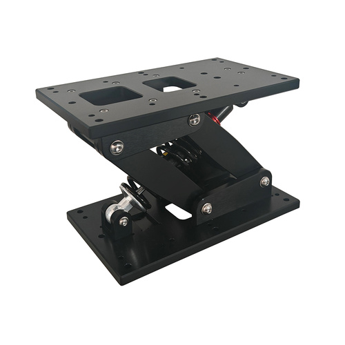 Heavy Duty Suspension Seat Base Pedestal 225-270mm Black