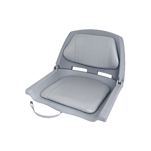 Explorer Boat Seat - (Grey Shell) Grey Cushion