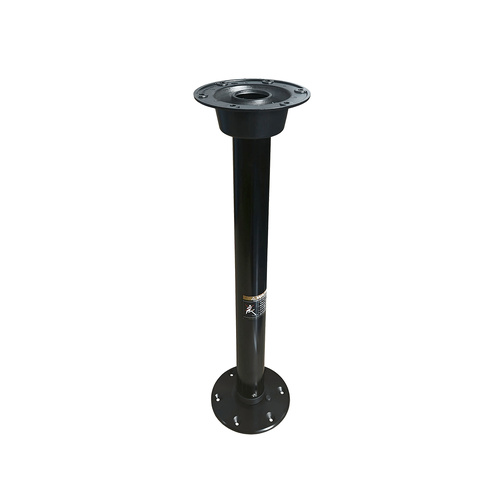 Table Pedestal Fixed Height Black 685mm