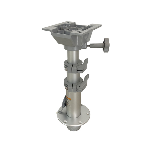 Table Pedestal Plug In Adjustable Gas Rise with Swivel 320 to 690mm