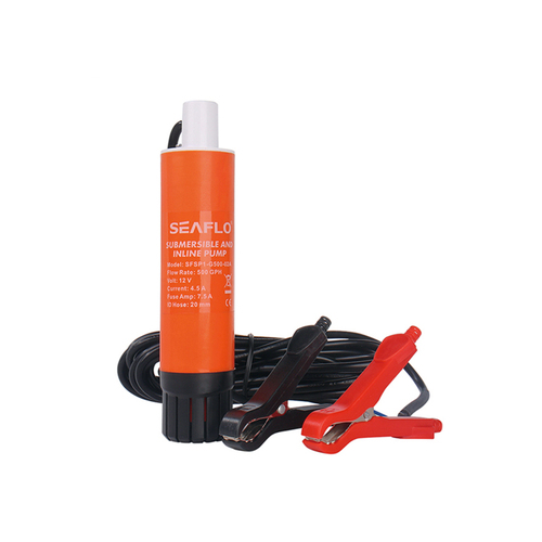Seaflo Inline Submersible Pump 500GPH 12v