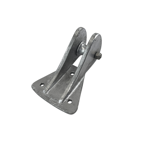 Bow Roller Cast Aluminium 120x60mm